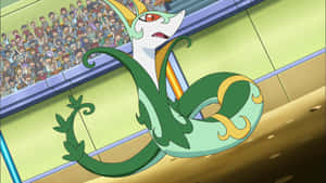 Serperior Battle Arena Wallpaper