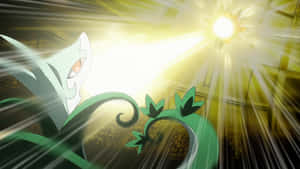 Serperior Being Blinded Wallpaper