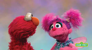 Sesame Street Abby And Elmo Wallpaper