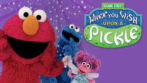 Sesame Street Abby And Friends Poster Wallpaper