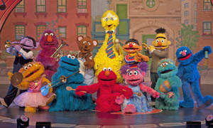 Sesame Street Musical Play Wallpaper