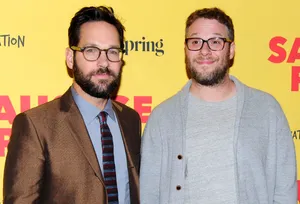 Seth Rogen - Talented Comedy Genius Wallpaper