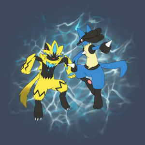 Settling The Score In Pokemon Rivalries Wallpaper