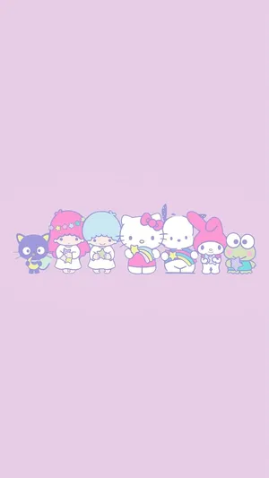 Seven Characters Sanrio Pfp Wallpaper