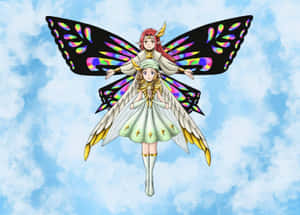 Seven Deadly Sins Gloxiniaand Gerheade Flying Wallpaper