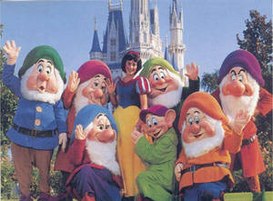 Seven Dwarfs Mascot Wallpaper