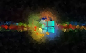 Several Squares Windows 8 Art Wallpaper