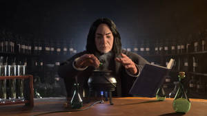 Severus Snape Cauldron Wallpaper