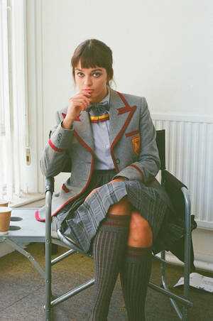 Sex Education S3 Maeve Uniform Wallpaper