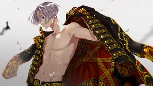 Sexy Look Of Mikey Tokyo Revengers Wallpaper