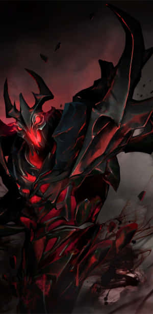 Shadow Fiend 1440 X 2960 Wallpaper Wallpaper