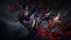 Shadow Fiend Unleashing His Power Wallpaper