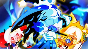 Shadow Milk Cookie Battle Wallpaper