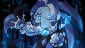 Shadow Milk Cookie Character Art Wallpaper