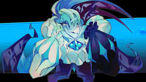 Shadow Milk Cookie Character Design Wallpaper