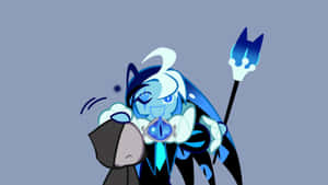 Shadow Milk Cookie Character Wallpaper