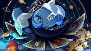 Shadow Milk Cookie Tarot Reading Wallpaper