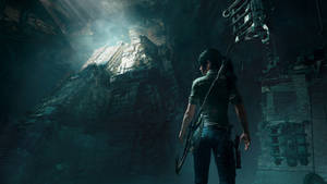 Shadow Of The Tomb Raider Ancient Tomb Wallpaper