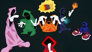 Shadow Wizard Money Gang Characters Wallpaper