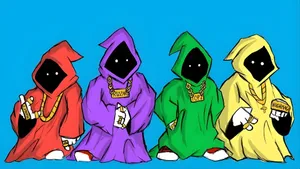 Shadow Wizard Money Gang Characters Wallpaper