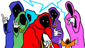 Shadow Wizard Money Gang Characters Wallpaper
