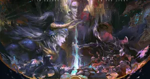 Shadowbringers Artwork Balanceof Lightand Darkness Wallpaper