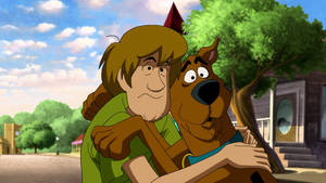 Shaggy Scooby Doo Scaredy Scene Wallpaper