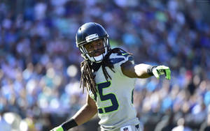 Shallow Focus Seattle Seahawks Sherman Wallpaper