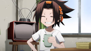 Shaman King Happy Yoh Asakura Wallpaper