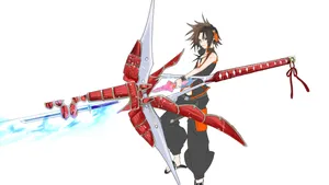 Shaman King Yoh In White Wallpaper