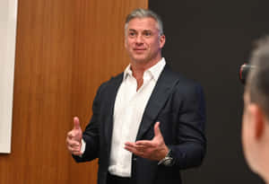 Shane Mcmahon Presentation American Businessman Wallpaper