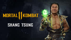 Shang Tsung, The Master Of Souls, Unleashes His Power In Mortal Kombat Wallpaper