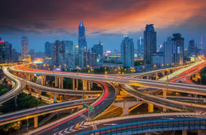 Shanghai Junction Road Wallpaper