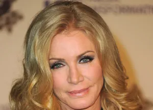 Shannon Tweed Smiling Closeup Wallpaper
