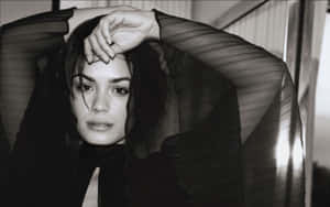 Shannyn Sossamon Posing For A Portrait Wallpaper