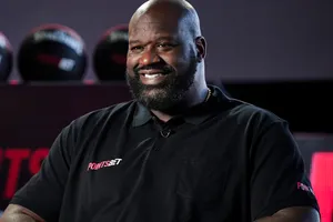 Shaq Smiling During Interview Wallpaper