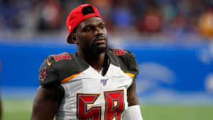 Shaquil Barrett Without Helmet Tampa Bay Buccaneers Wallpaper