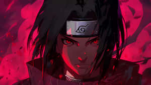 Sharingan_ Activated_ Red_ Aura Wallpaper