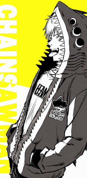 Shark Hoodie Chainsaw Man Pfp Wallpaper