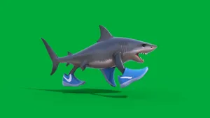 Shark Singing Tralalero Tralala Wallpaper