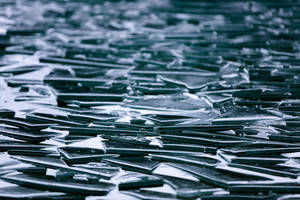 Sharp Broken Glass Wallpaper