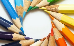 Sharp Colored Pencil Wallpaper