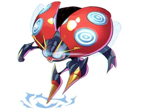 Sharp Pointed Yellow Feet Of Orbeetle Wallpaper