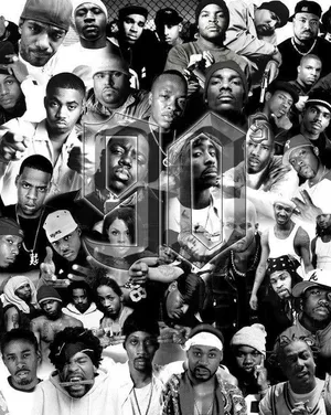 Sharp & Stylish: The Cool Rapper Wallpaper