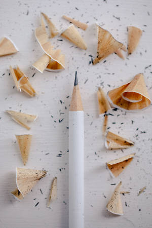 Sharpened Pencil For Illustration Wallpaper