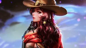 Sharpshooter Mccree Ready For Action Wallpaper