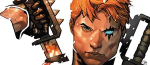 Shatterstar In Action - Marvel's Extraordinary Warrior Wallpaper