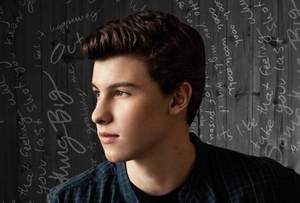 Shawn Mendes Handwritten Wallpaper