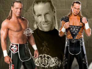 Shawn Michaels Hbk Graphic Design Wallpaper