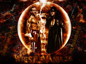 Shawn Michaels The Undertaker Creative Art Wallpaper